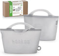 Haakaa Silicone Microwave Steamer & Steriliser Bag 70oz - Reusable