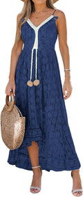 Women's Summer Lace Maxi Dress by CUPSHE - Sleeveless Comfort
