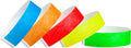 10,000 Tyvek Wristbands 5-Color Variety Pack - Tamper-Proof IDs