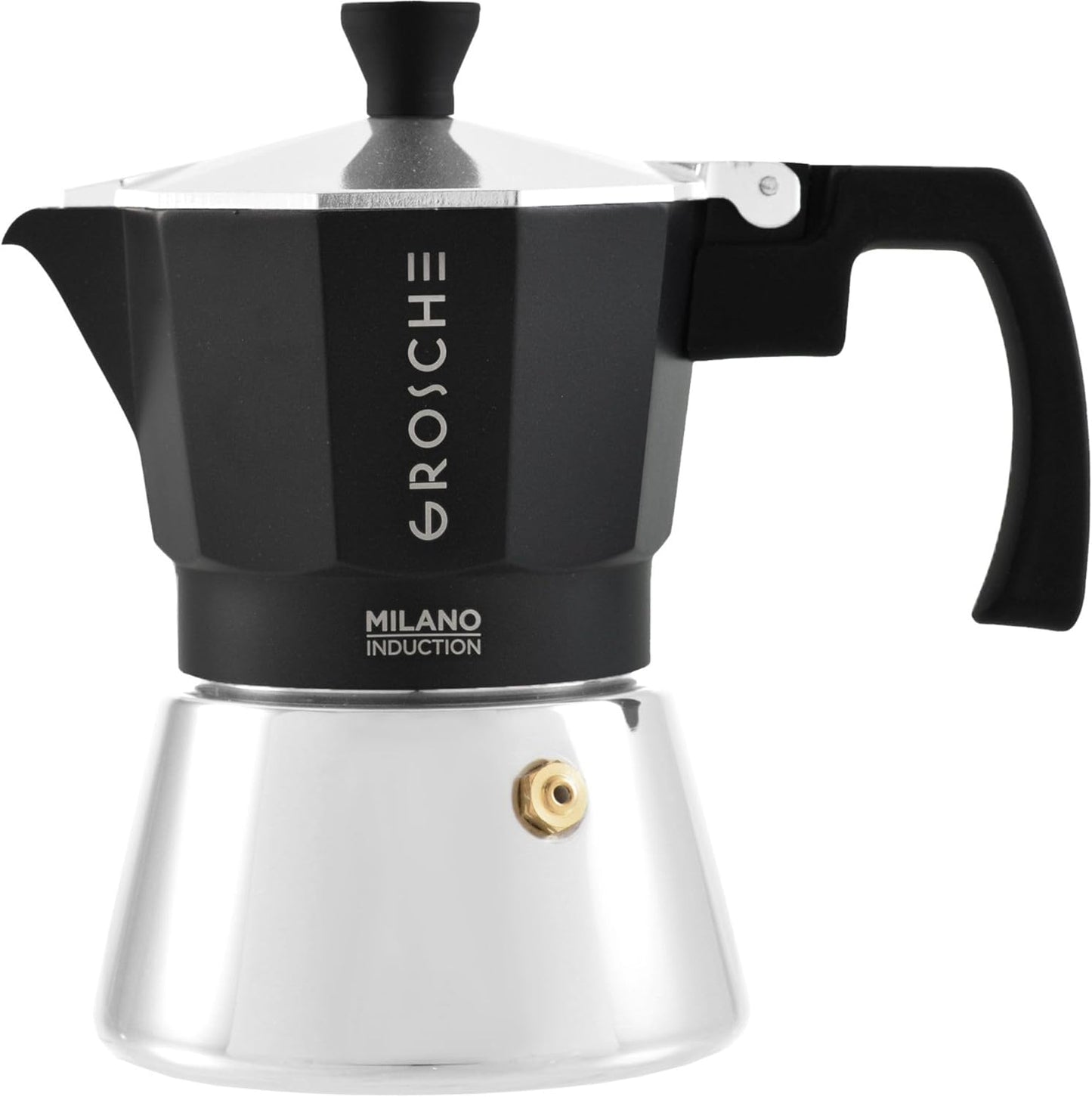 Milano Induction Stovetop Espresso Maker for Bold Coffee Lovers