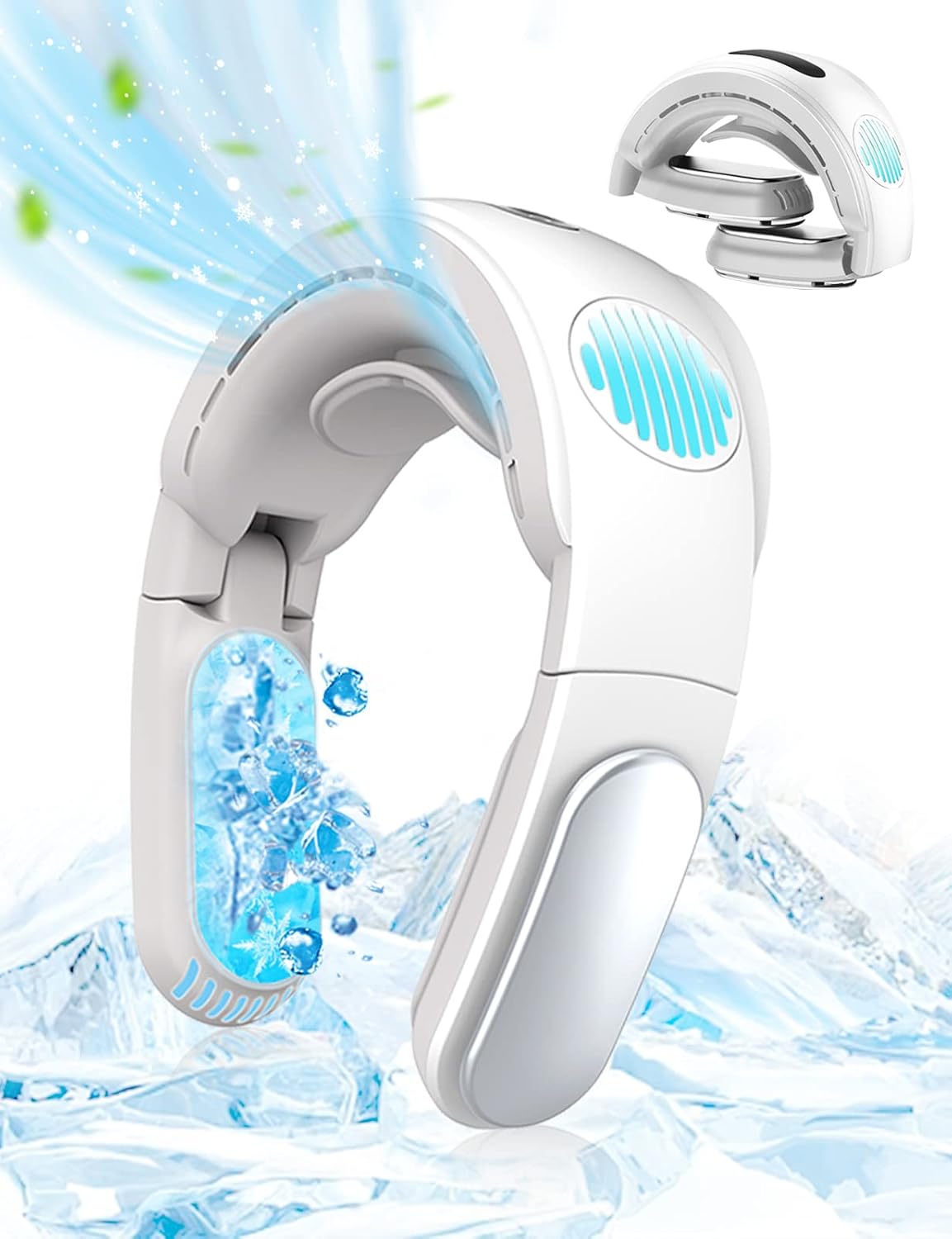 Hands-Free 360 Cooling Neck Fan by Karcusiny