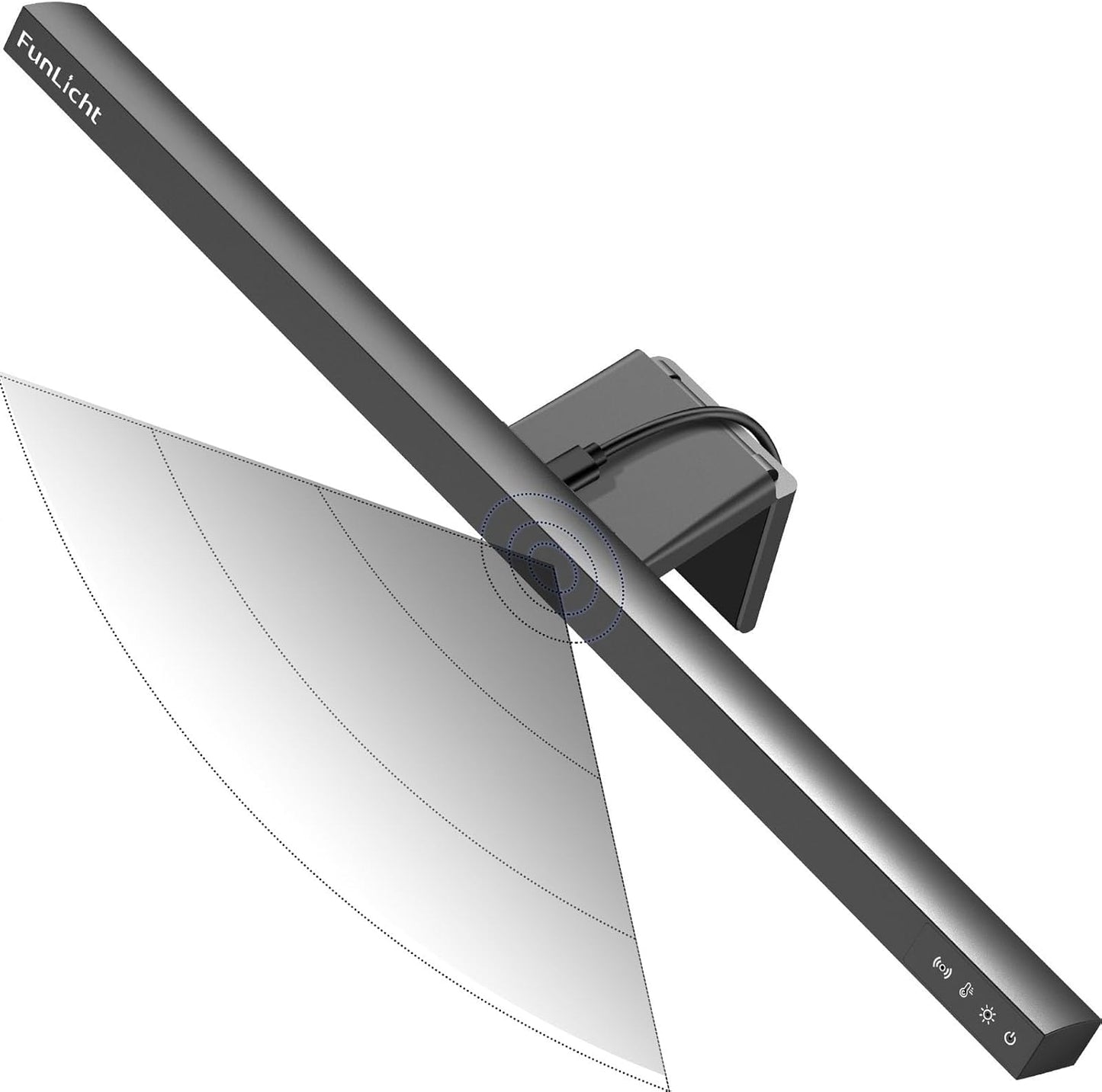 Eye-Friendly Monitor Light Bar by Funlicht