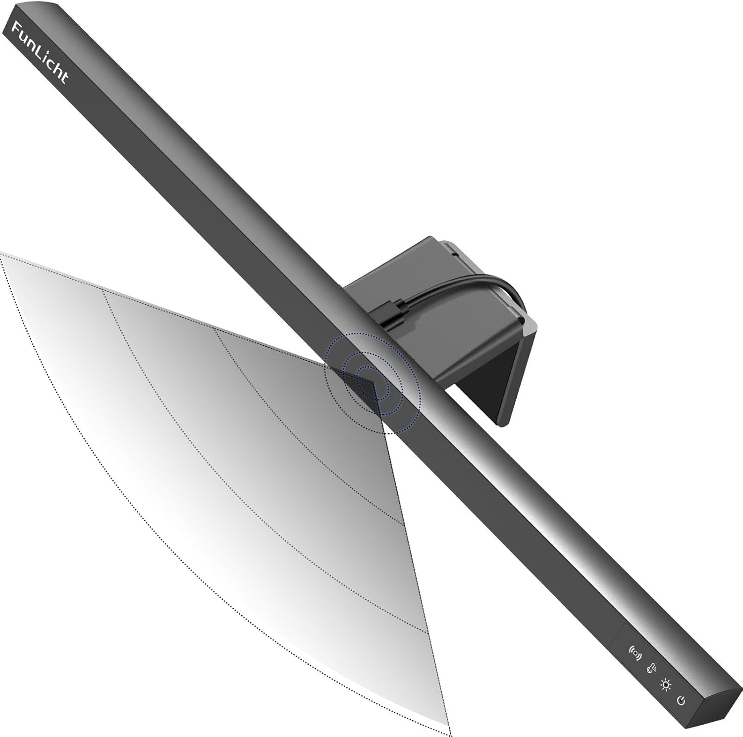 Eye-Friendly Monitor Light Bar by Funlicht