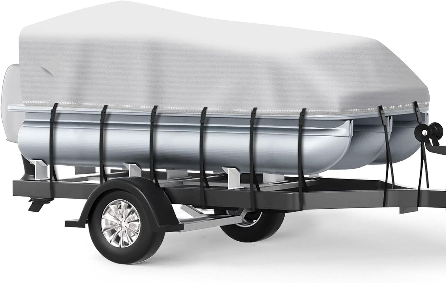 Waterproof 1200D Pontoon Boat Cover for 21-24 FT Boats