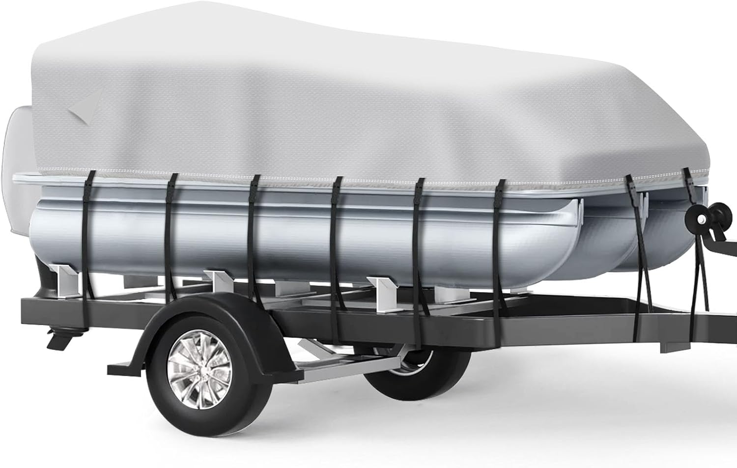 Waterproof 1200D Pontoon Boat Cover for 21-24 FT Boats