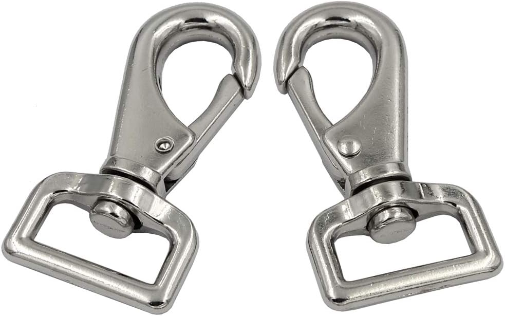 5 Pack Heavy Duty 1 Trigger Swivel Snaps - Versatile Horse Blanket Clips