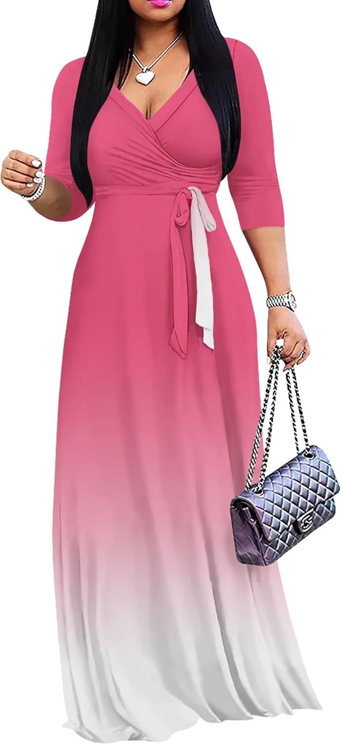 PinkPatty Women's Plus Size Maxi Dresses for Every Occasion