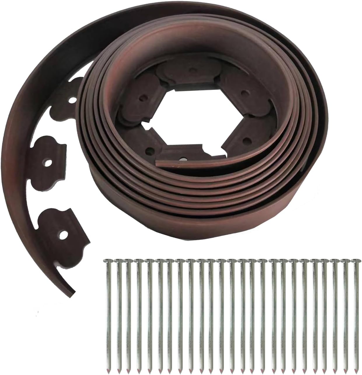 40FT Garden Edging Kit for Lawn and Garden Border, 2 Inch Tall