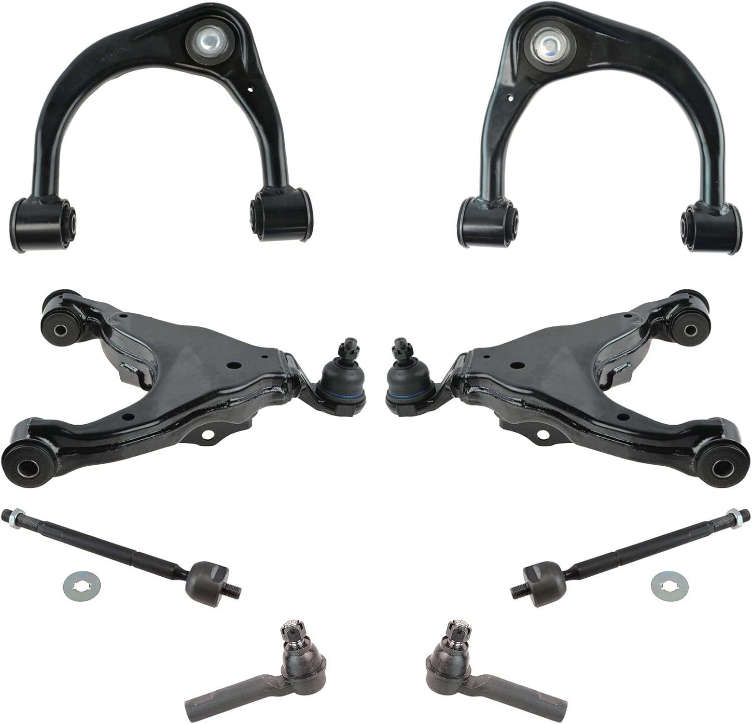 TRQ Front Steering & Suspension Kit for 2005-2015 Toyota Tacoma