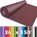 PerkHomy Wine Red Kraft Paper Roll 36 in x 150 ft - Durable Craft Wrap