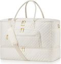 Travel Duffle Bag Wide Open Large Weekender Bag for Women - Easy