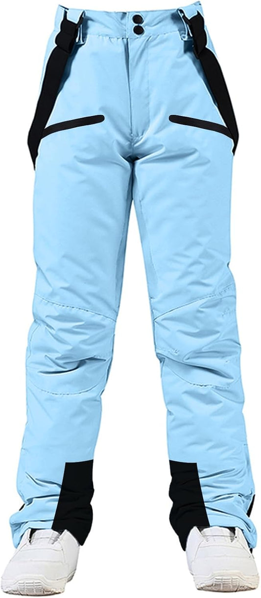 Womens Ski Pants Insulated Waterproof Winter Outdoor Hiking Gear