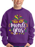 St. Patrick's Shamrock Kids Sweatshirt - Festive Irish Clover Top