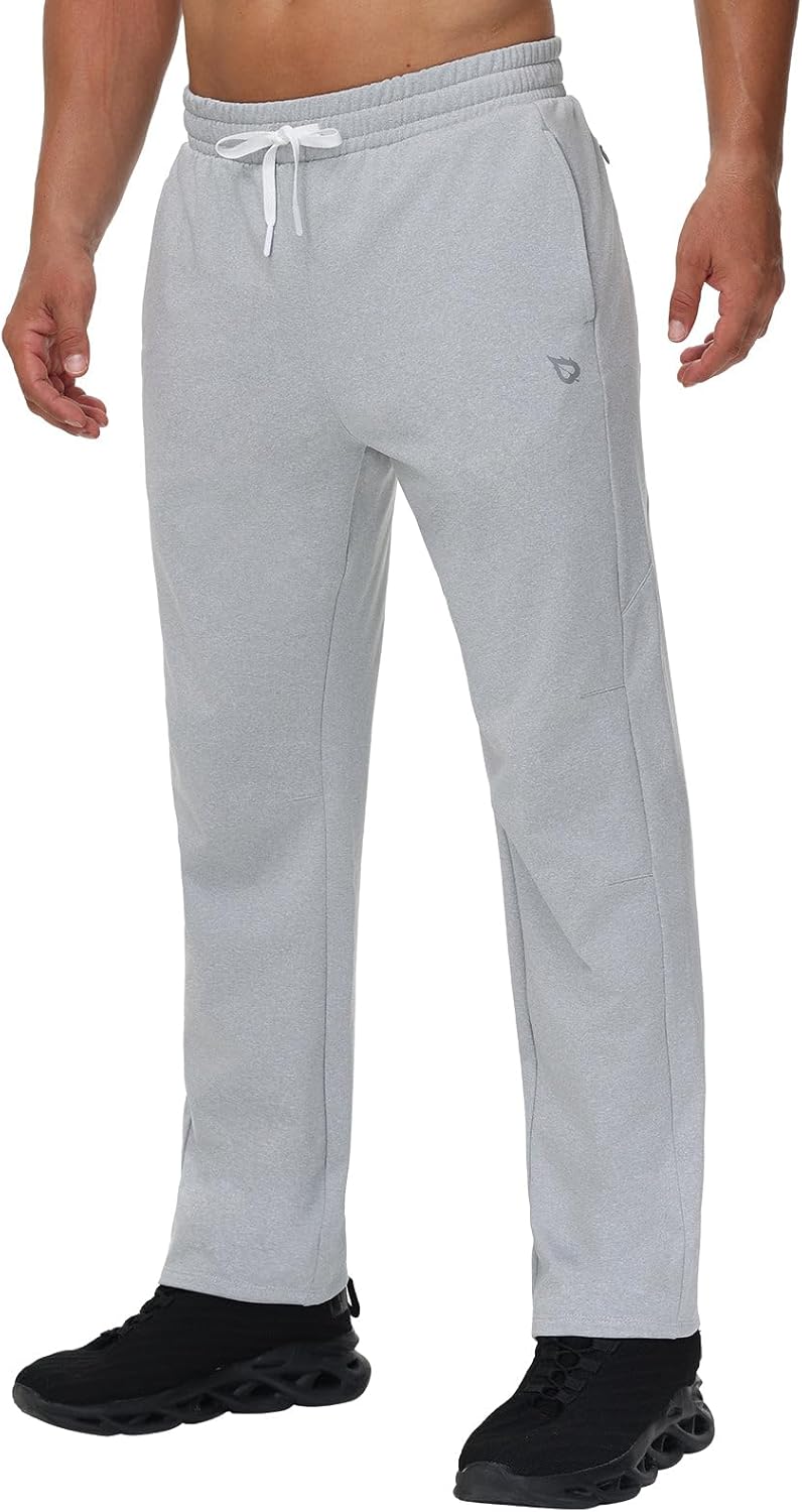 Baleaf Men's Fleece Lined Water Resistant Pants for Winter Comfort