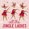 Christmas Reindeer Cocktail Napkins Pack - Festive & Funny!