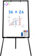 Easel Whiteboard Magnetic Portable Dry Erase Easel Board 36 x 24