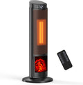 Sweetcrispy Space Heater 23in Portable Heater - Quiet 1500W Warmth