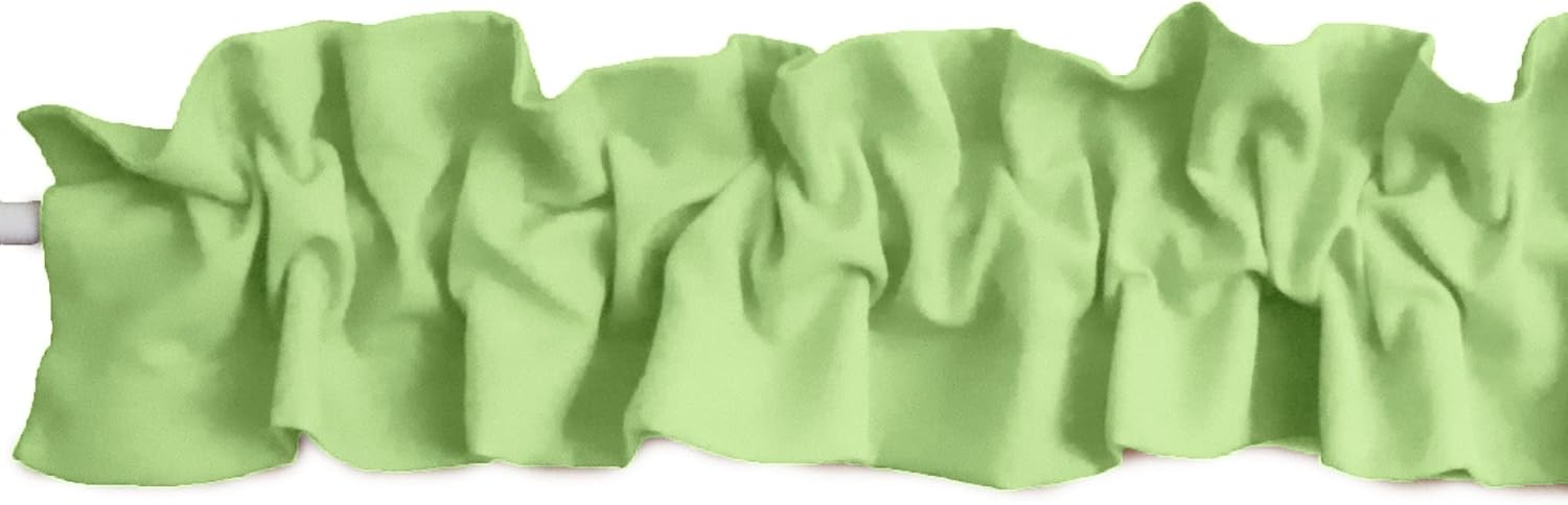 Zen Creative Designs Solid Poplin Sleeve Topper Window Valance