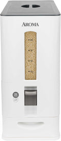 Aroma Housewares 27lbs Large Rice Dispenser - Big Capacity, Auto