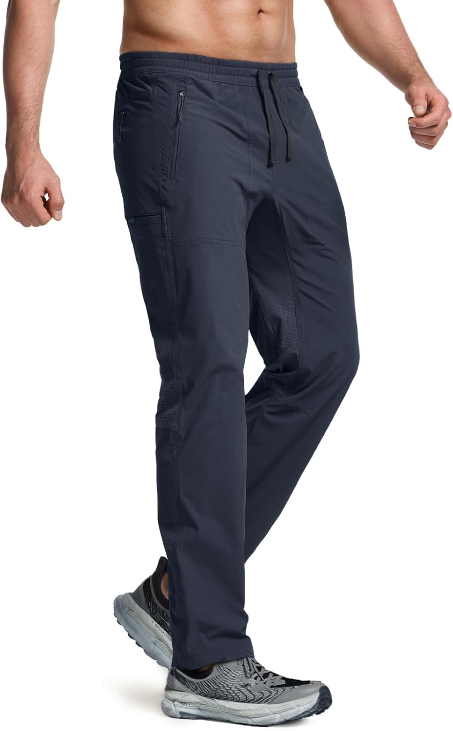 CQR Men's Lightweight Vent Hiking Pants for Outdoor Activities