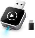 Wireless CarPlay & Android Auto Adapter - Plug & Play 2-in-1
