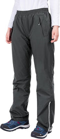 33,000ft Women's Rain Pants - Lightweight Waterproof Over Pants Shoes