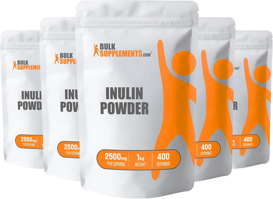 Organic Inulin Powder - Vegan Soluble Fiber Supplement 5kg