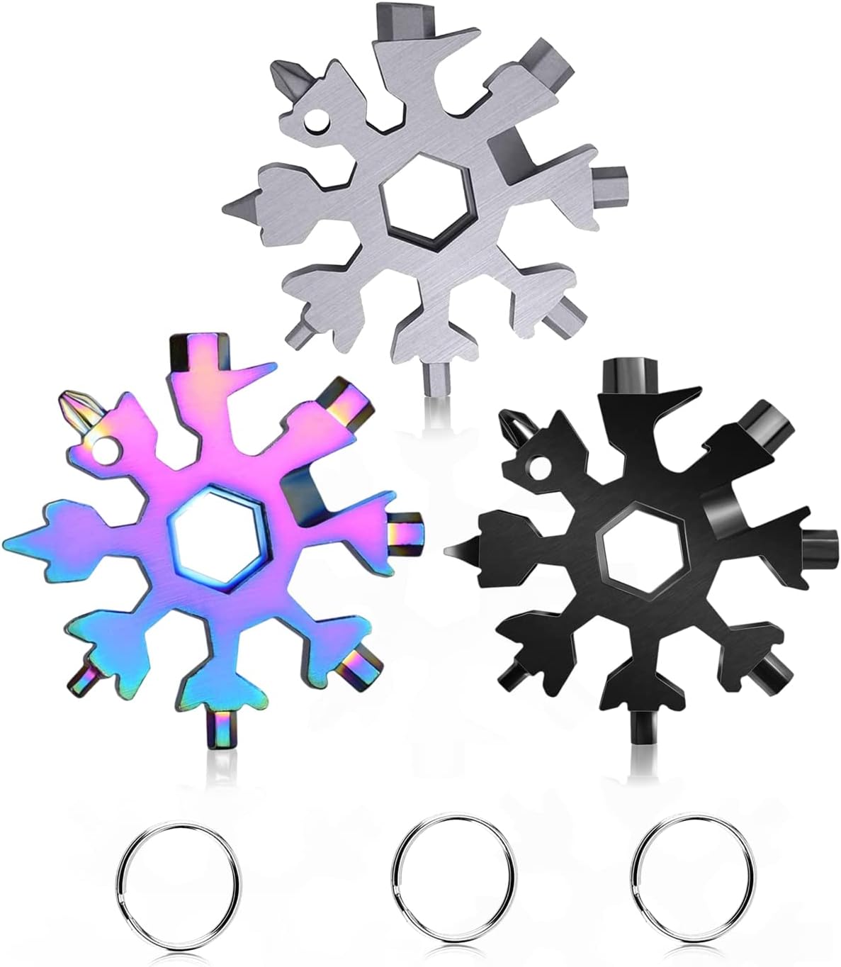 3-in-1 Snowflake Multitool for Men