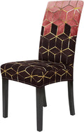 Gibelle Dining Room Chair Covers Set of 12 - Stretch Slipcovers