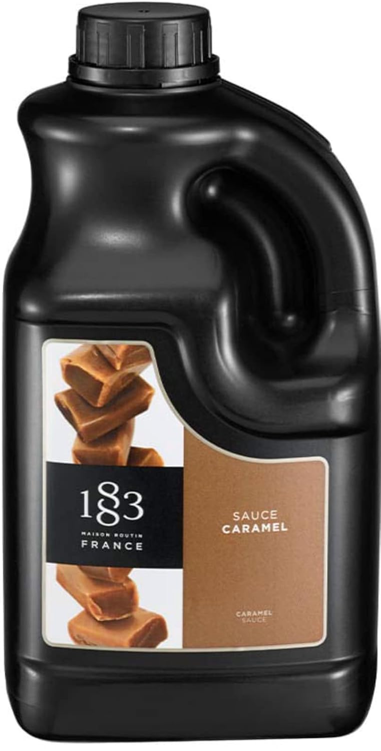 1883 Caramel Sauce 64 Fl Oz - Rich Flavor for Desserts