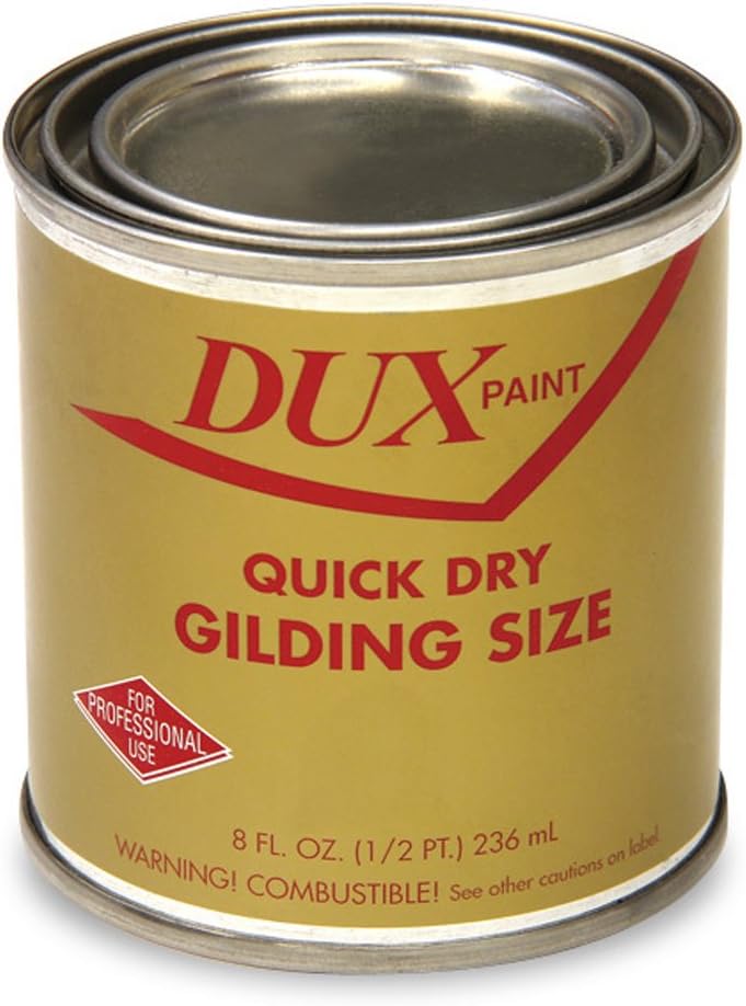Gold Size 8 Oz Quick Drying for Authentic Gilding Projects