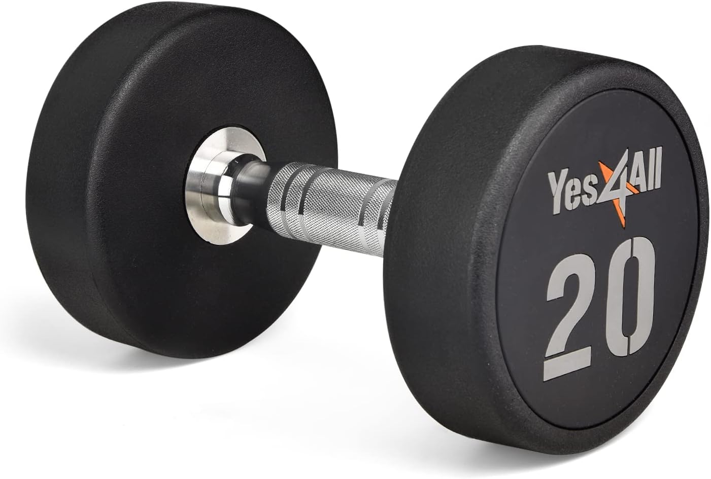 Yes4All Urethane Dumbbell for Muscle Building 5-50 LB Options