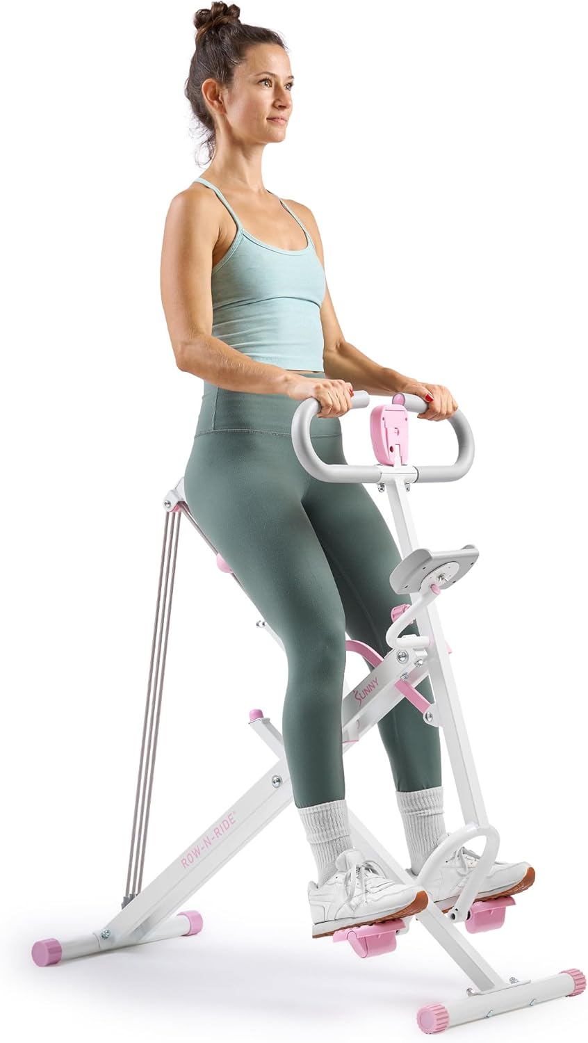 Sunny Health & Fitness Smart Upright Row-N-Ride Trainer Review