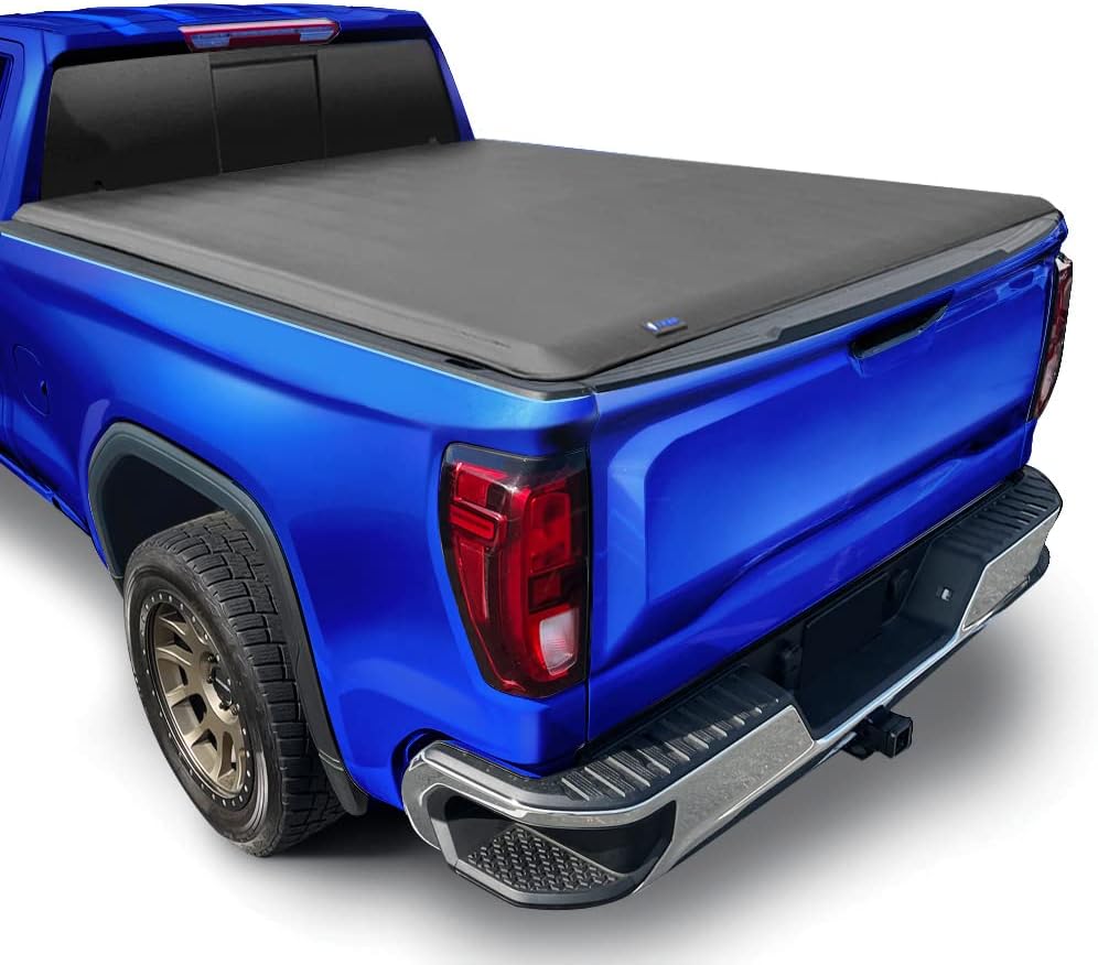Tyger Auto T1 Soft Roll-up Truck Bed Tonneau Cover for 2020-2026