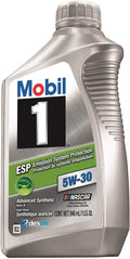 Mobil 1 ESP Formula 5W-30 Motor Oil (Pack of 12) - Low SAPS Protection