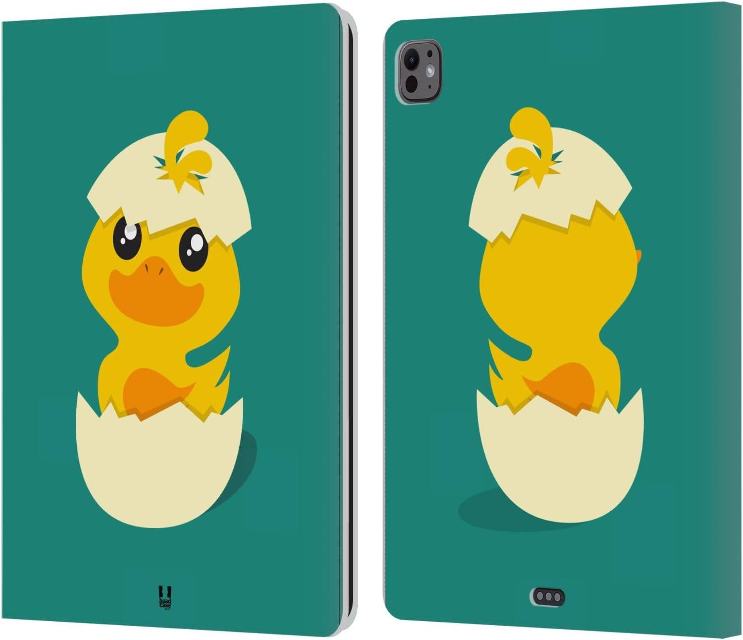 Hatchling Kawaii Duck Leather Wallet Case for iPad Pro 13 M4 2024