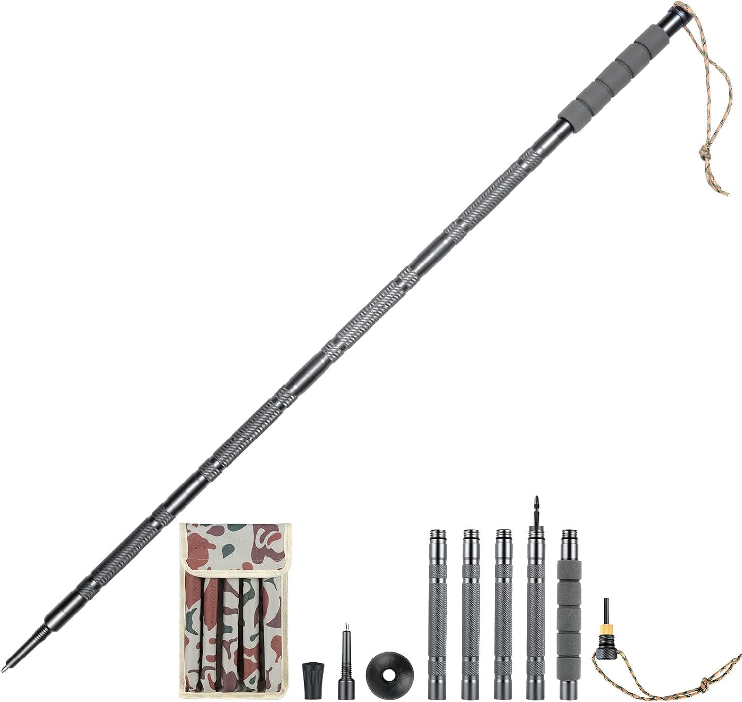 Ultra-Light Detachable Hiking Pole by KEYSPOWER
