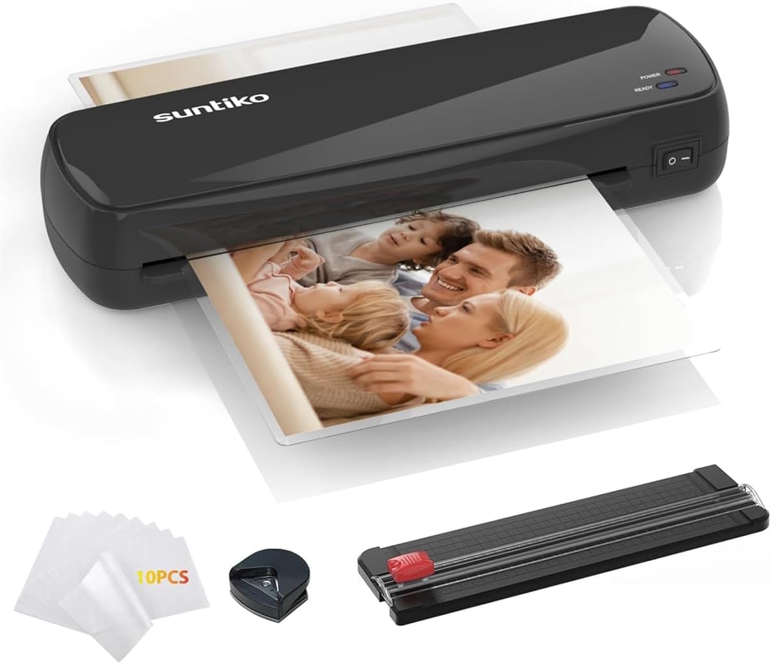Fast Warm-Up 4-In-1 Laminator - Preserve Colors!