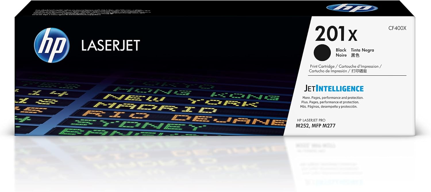 HP 201X Black High-yield Toner | High-Quality Prints!