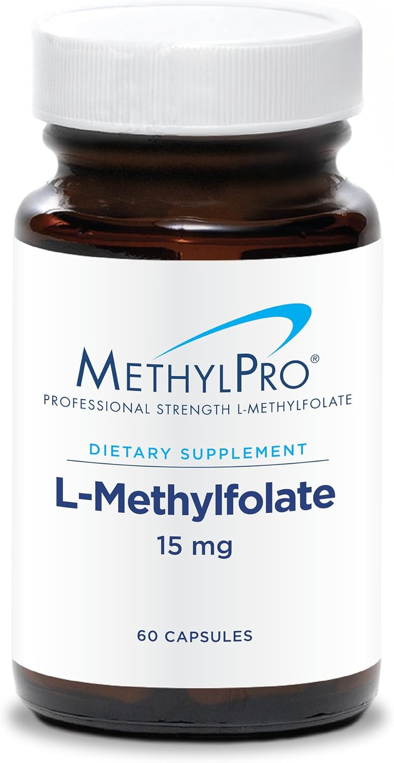 MethylPro L-Methylfolate 15 mg for Brain Health and Focus