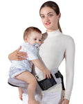 Baby Hip Seat Carrier - Ergonomic Hip Seat with Storage for Newborns