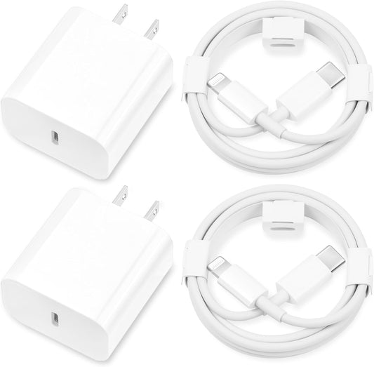 Fast Charge iPhone 20W Type C 2Pack