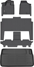 TPE Floor Mats for Dodge Grand Caravan 2011-2021 7 Passenger - Custom