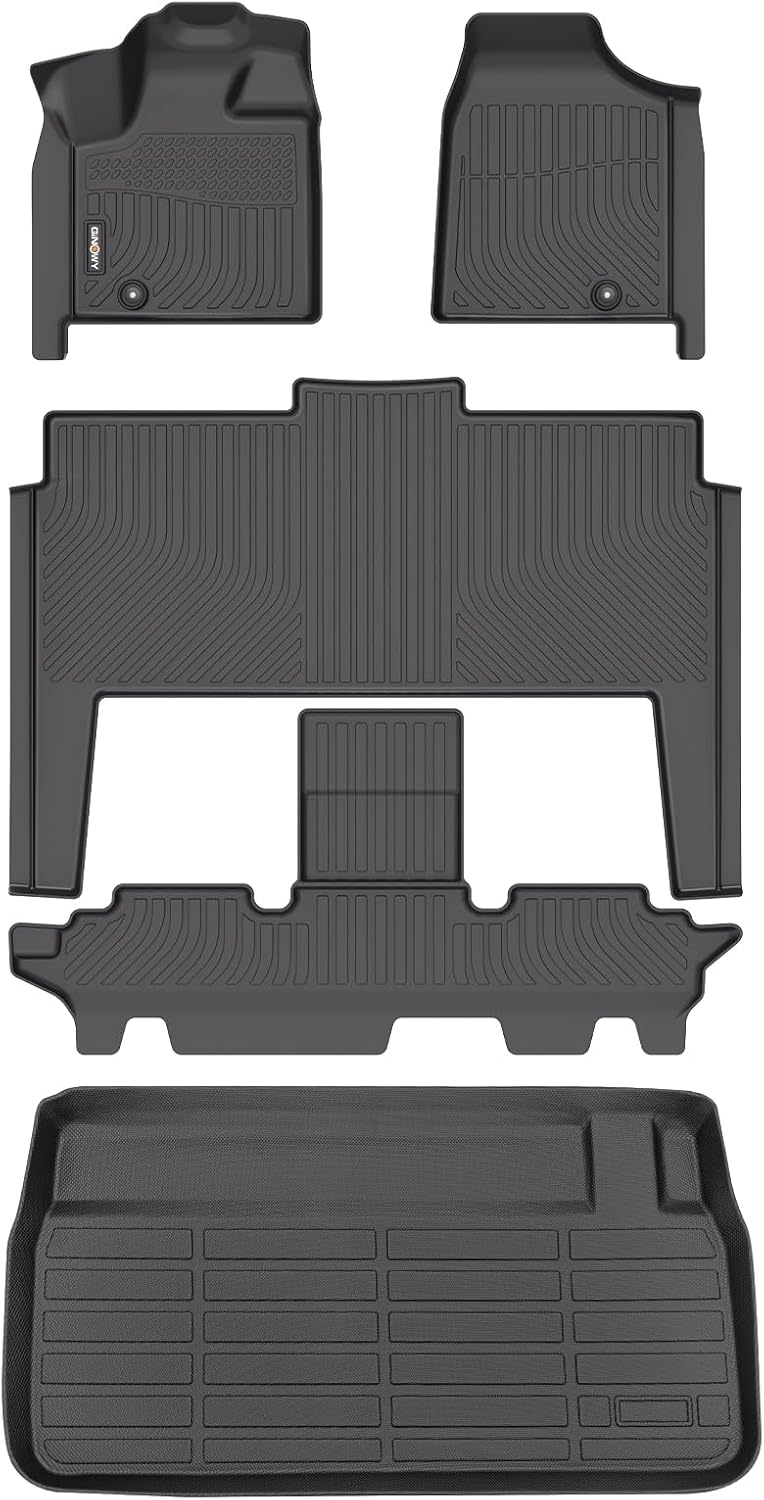 Custom Fit All Weather Floor Mats for Dodge Grand Caravan 2011-2021