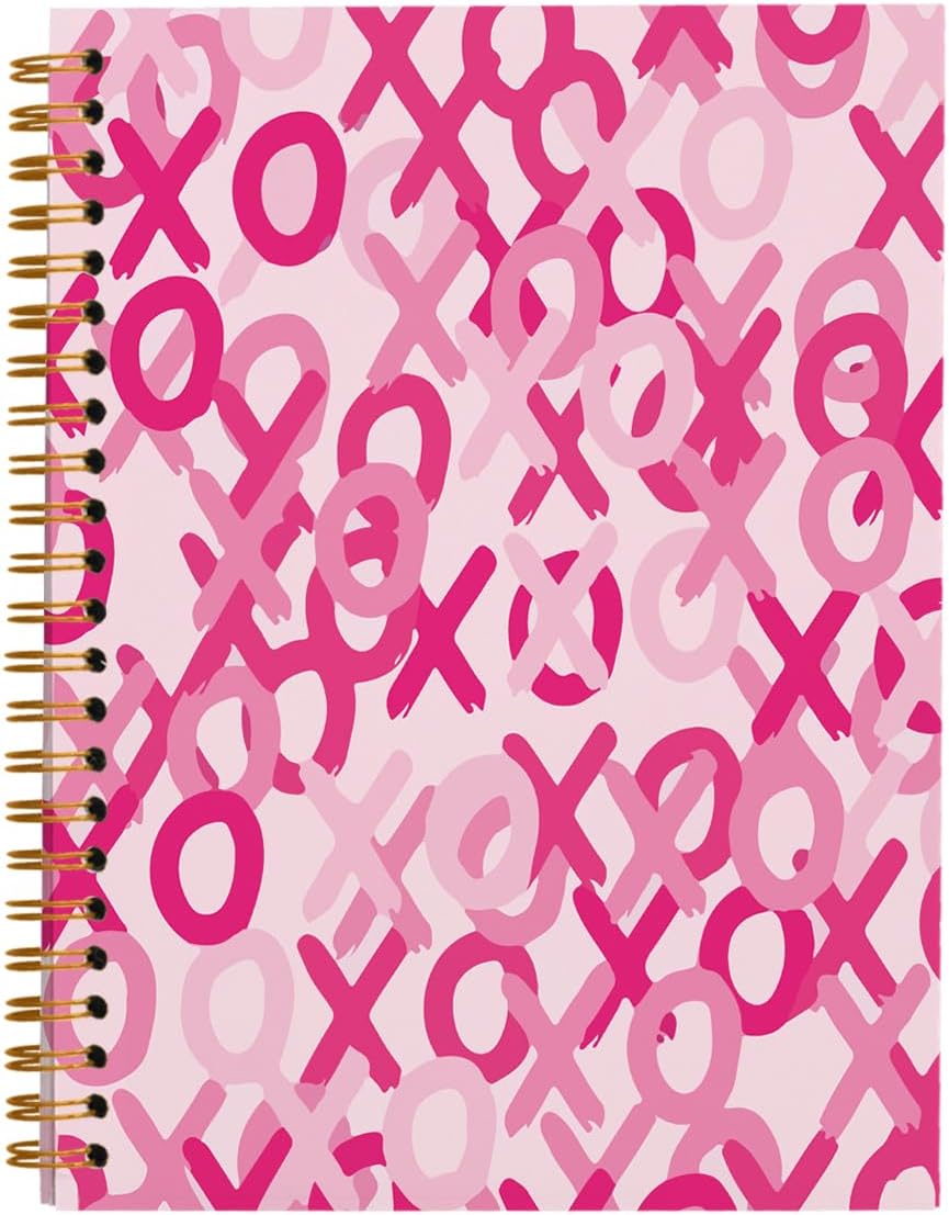 Chic Pink Hardcover Notebook 5.5 x 8.3