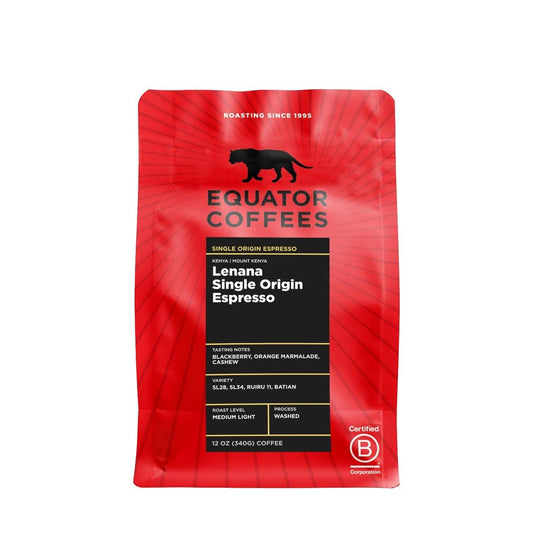 Kenya Lenana Single Origin Espresso - Whole Bean Coffee 2 lb