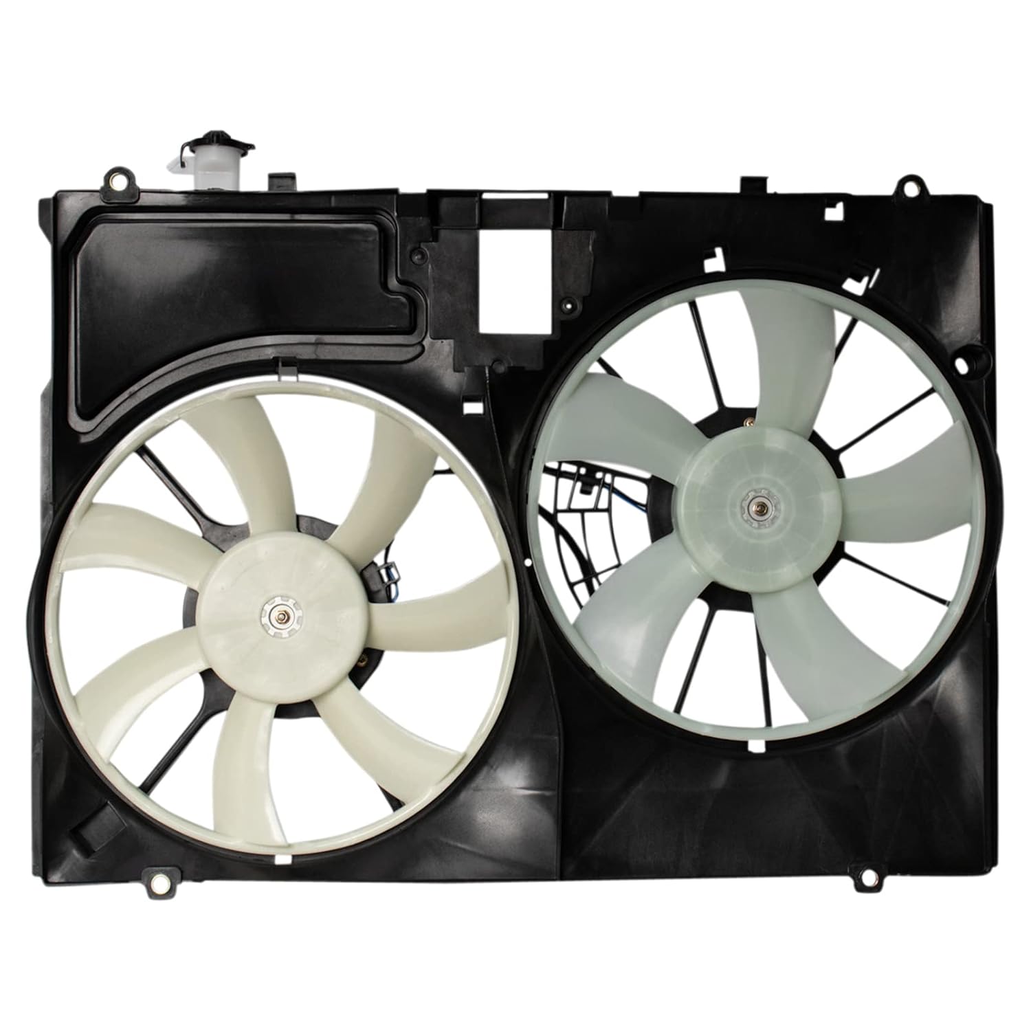 TRQ Radiator Dual Cooling Fan Assembly for Lexus RX350 2007-2009