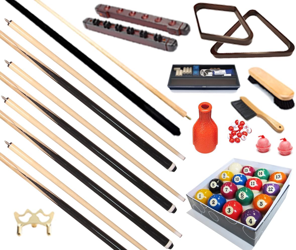 Premium Billiard Accessory Kit with Pool Table Essentials