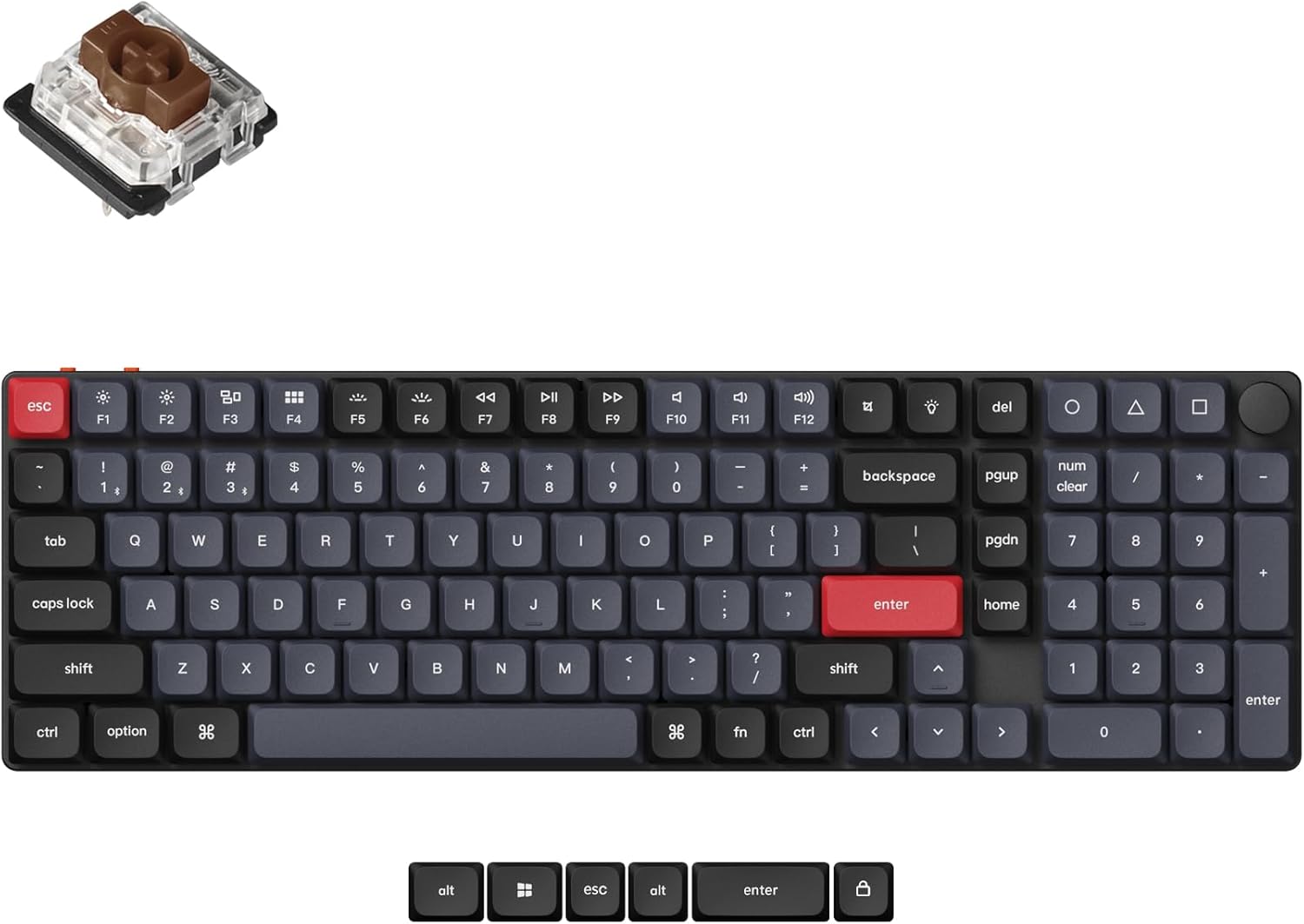 Keychron K17 Pro Wireless Keyboard: Low-Profile Custom