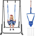Slevoo 2 in 1 Baby Jumper and Swing - Foldable Stand